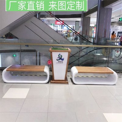 宏駿玻璃鋼雕塑 商場(chǎng)休閑座椅 清遠(yuǎn)創(chuàng)文休閑座椅雕塑